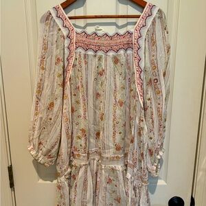 Boho Free People Lightweight Dress/Top Size M